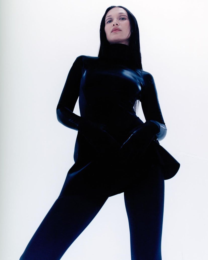 Bella Hadid in Mugler
