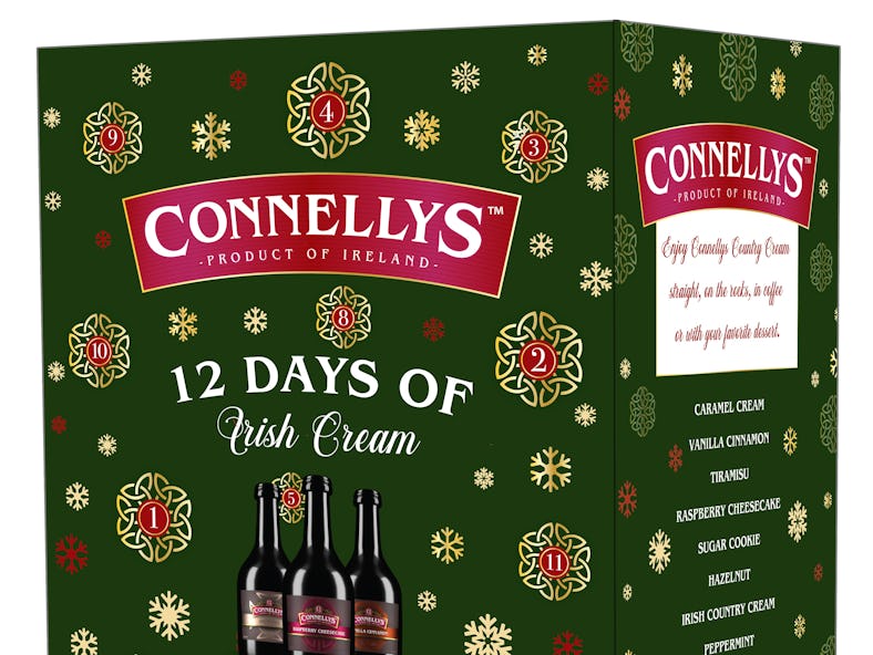 Aldi's Advent calendars for 2021 include an Irish cream option.