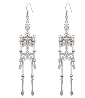 Amazon CEALXHENY Halloween Skeleton Earrings