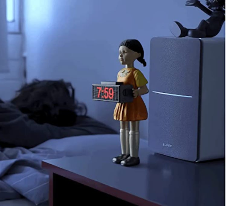 This 'Squid Game' alarm clock will actually shoot at you to wake you up.