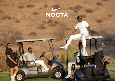 کمپین Nocta Nike، گلف بازان روی چرخ دستی