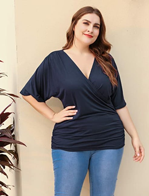 IN&rsquo;VOLAND V-Neck Short-Sleeve Shirt