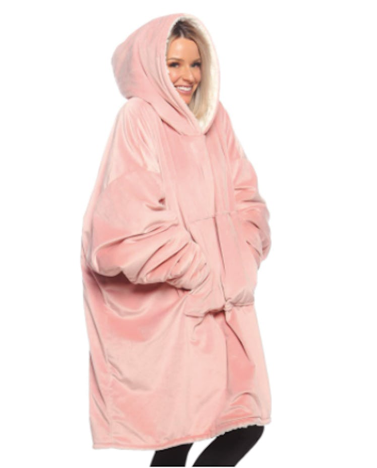 THE COMFY Oversized Wearable Sherpa Blanket