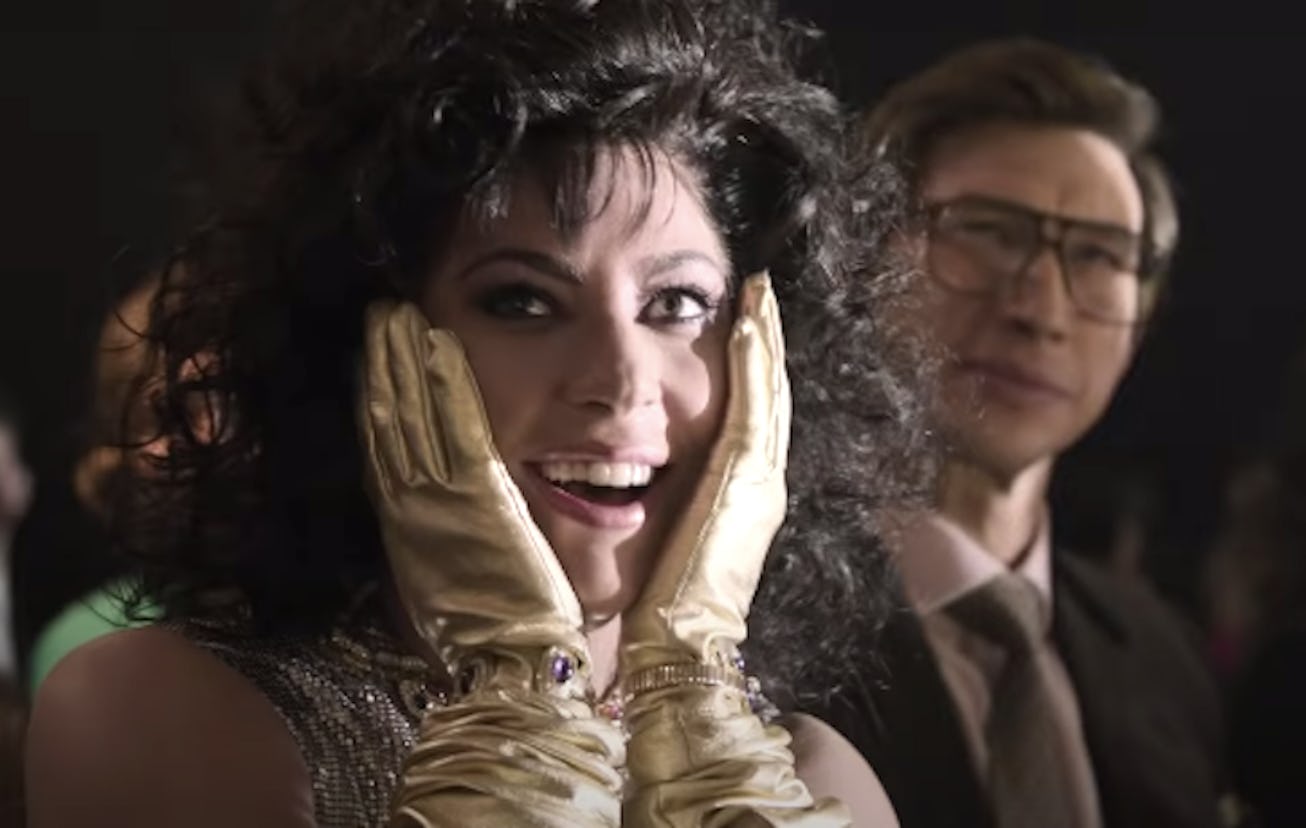 Lady Gaga in the 'House of Gucci' trailer
