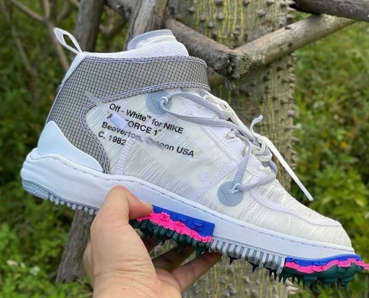 Nike's unreleased Off-White Air Force 1 Mid looks nothing like the original  shoe