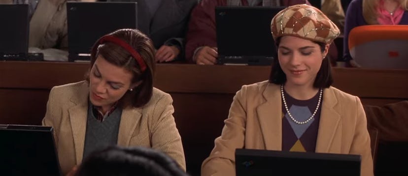 Selma Blair’s argyle outfit in Legally Blonde is an assault on the senses.