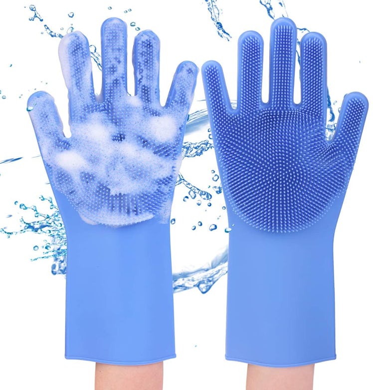 EVILTO Magic Dishwashing Gloves 