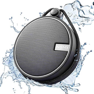 INSMY Waterproof Shower Bluetooth Speaker