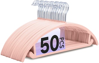 SUPJOO Premium Velvet Hangers (50-Pack) 