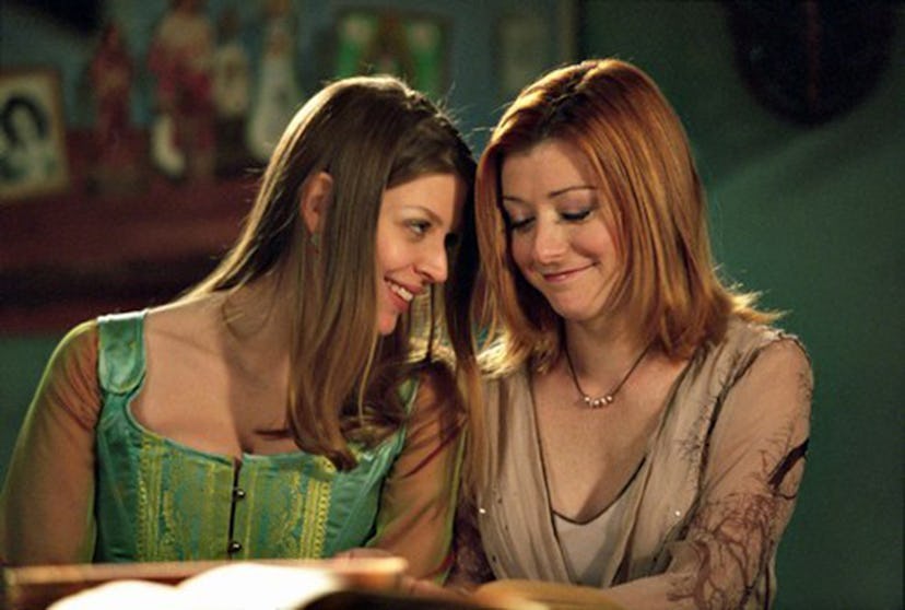 Tara and Willow were the first-ever lesbian couple of TV in 'Buffy the Vampire Slayer.'