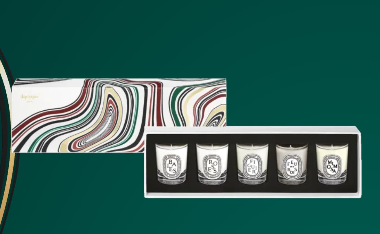 Set of five Scented Candles