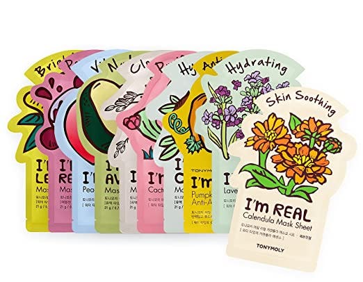 TONYMOLY I'm Real Sheet Mask Assortment 