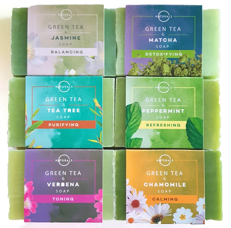 O Naturals Green Tea Soap (6 Pieces)