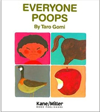 “Everyone Poops” by Taro Gomi, illustrated by Amanda Mayer Stinchecum