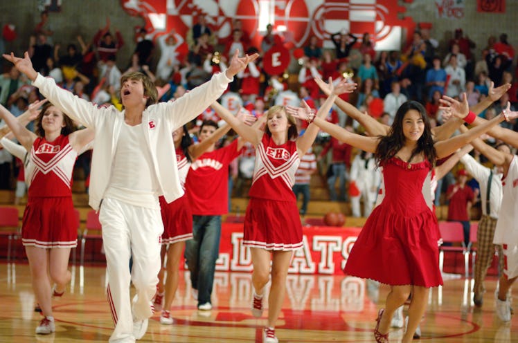 Vanessa Hudgens (R) and Zac Efron as Gabriella Montez and Troy Bolton in Disney's "High School Music...