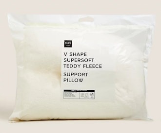 Teddy Fleece Medium V-Shaped Pillow