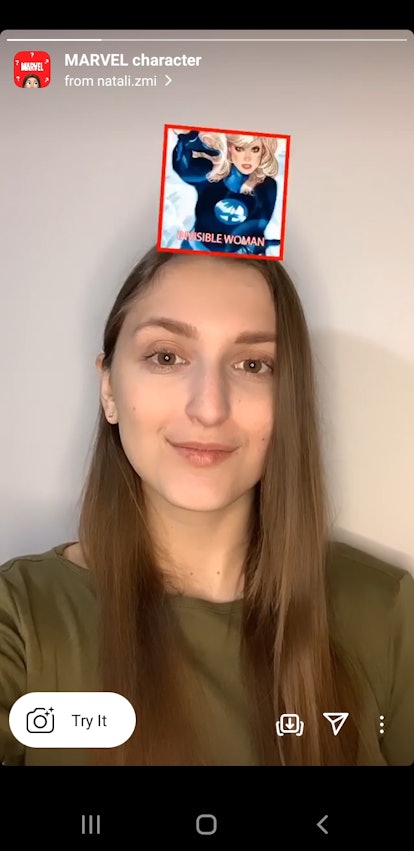 Here's how to get the Marvel Look-Alike grid filter on TikTok to shapeshift into a superhero.