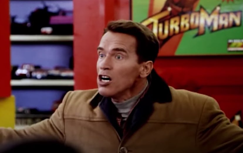 Arnold Schwarzenegger stars in Jingle All The Way.