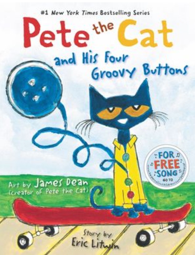 Pete the Cat is an adorable book character costume for kids.