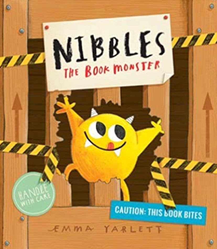 Nibbles the book monster is an easy-to-achieve book character costume idea.