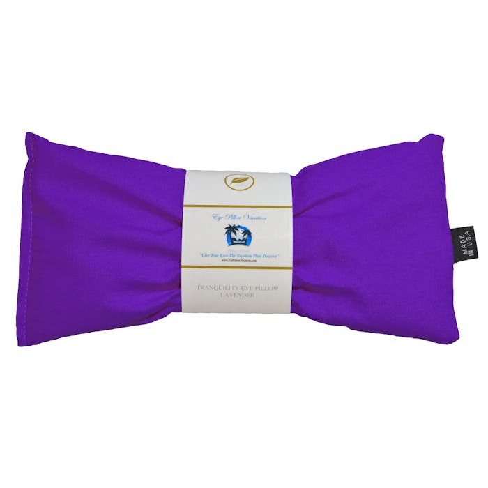 Eye Pillow Vacation Flax Seed-Filled Lavender Eye Pillow
