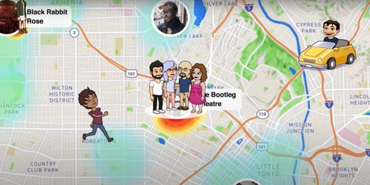 Here's what Actionmojis on Snap Map mean.