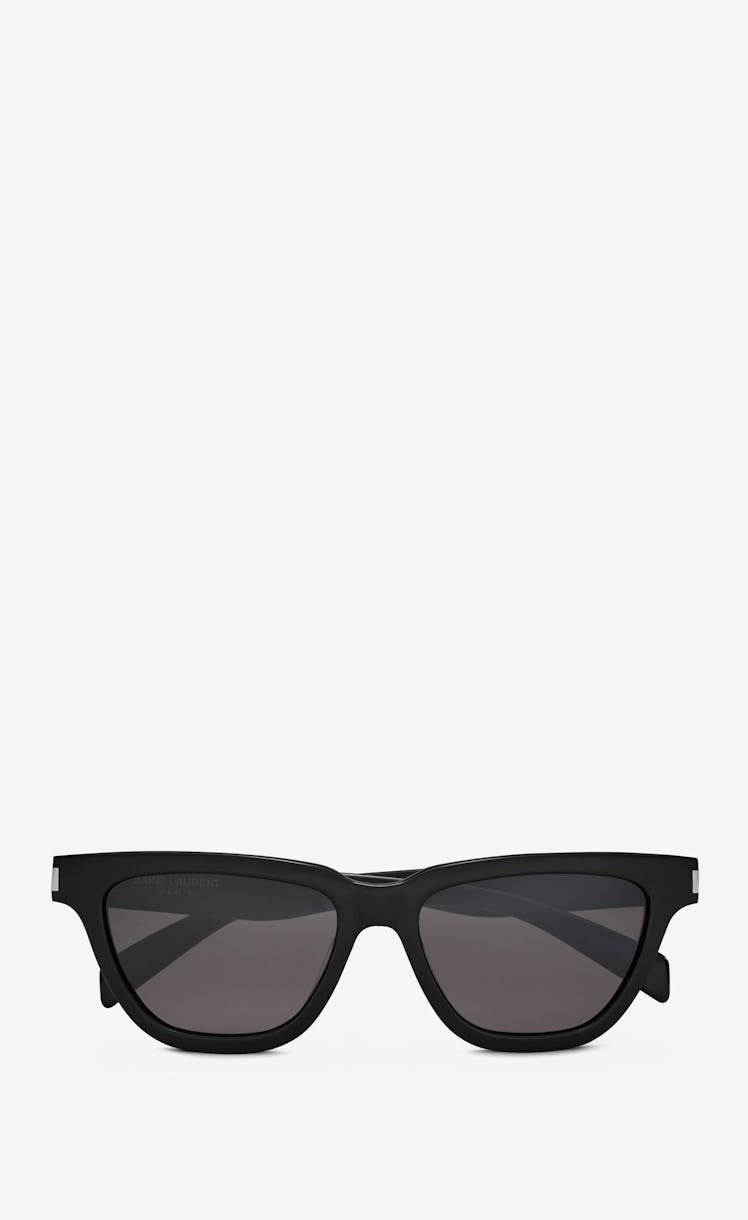 Saint Laurent SL 462 Sulpice Sunglasses in Black.