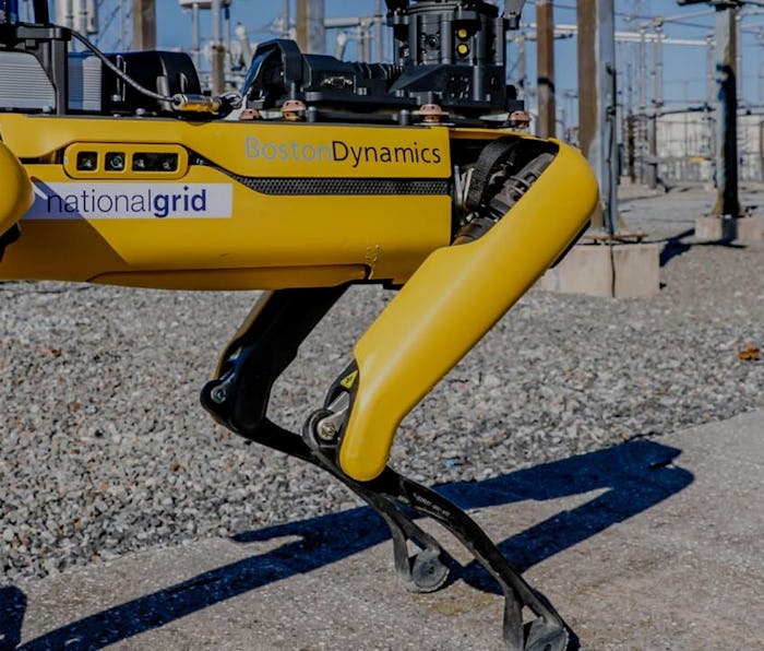 Boston Dynamics Spot robot at National Grid site promo image