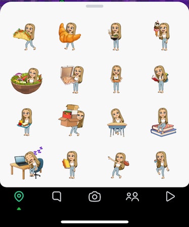 These Actionmoji meanings on Snap Map are so much fun.