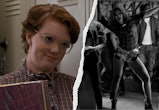 Barb from stranger things and Beyonce in flannel shirts