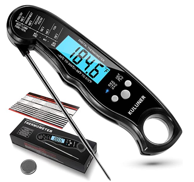 KULUNER Waterproof Digital Instant Read Meat Thermometer