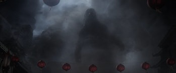 Godzilla in the smoke