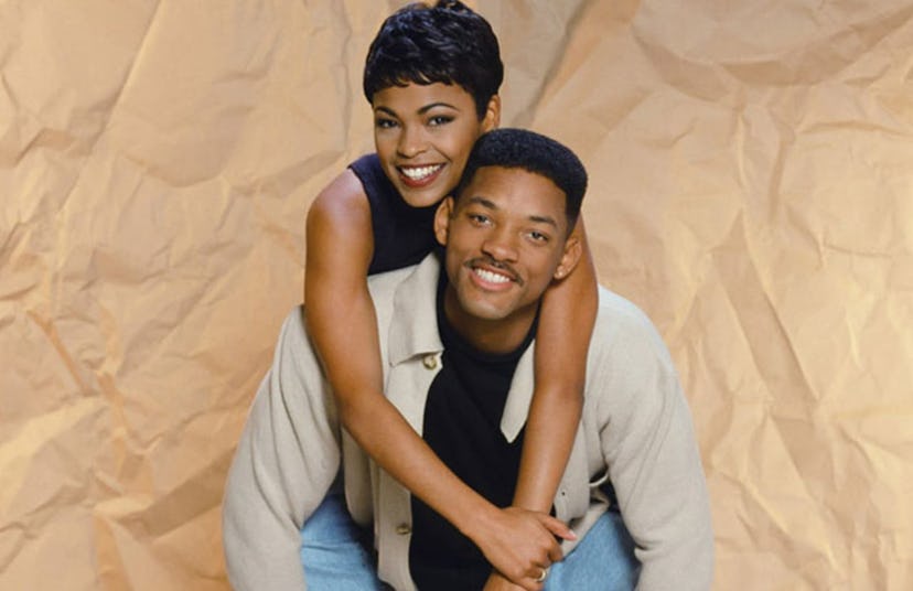 THE FRESH PRINCE OF BEL-AIR -- Season 5 -- Pictured: (l-r) Nia Long as Lisa Wilkes, Will Smith as Wi...