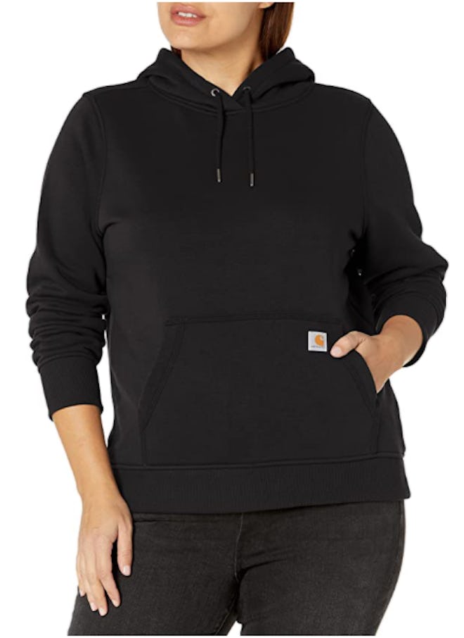 This Carhartt pullover is one of the best warm sweatshirts.
