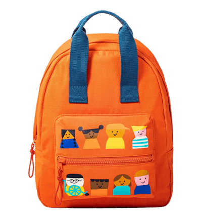 Christian Robinson Kids' Print Backpack