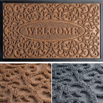 Ubdyo Brown Welcome Mat