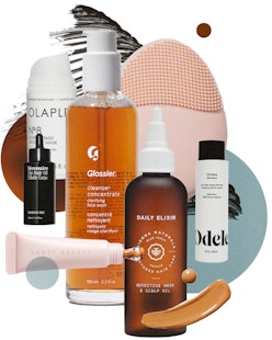 A selection of products from TZR's 2021 beauty awards