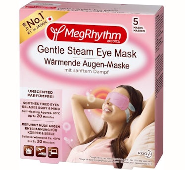 MegRhythm Gentle Steam Warming Eye Mask, Unscented (5-Pack)
