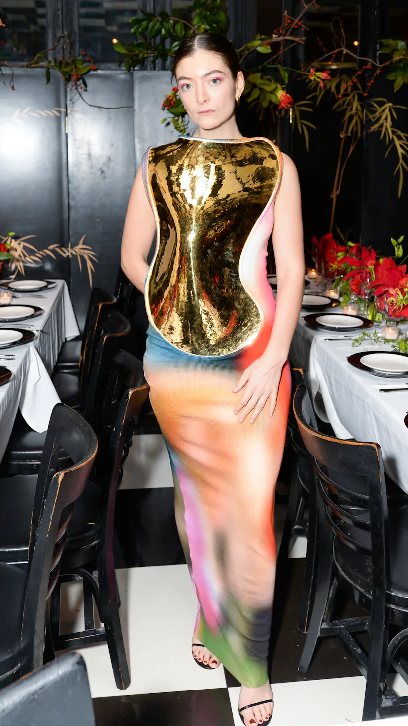 Lorde celebrates W Magazine's The Originals Issue with a dinner in New York City on October 27.