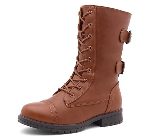 Herstyle Florence2 Ankle Lace Up Military Combat Boots