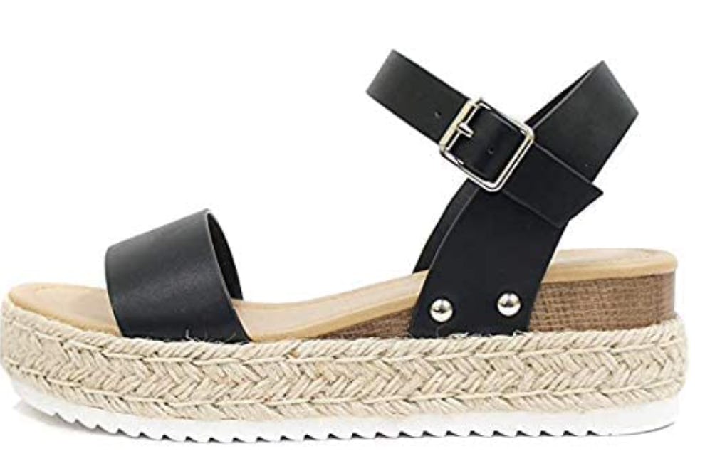 Soda Topic Open Toe Buckle  sandals