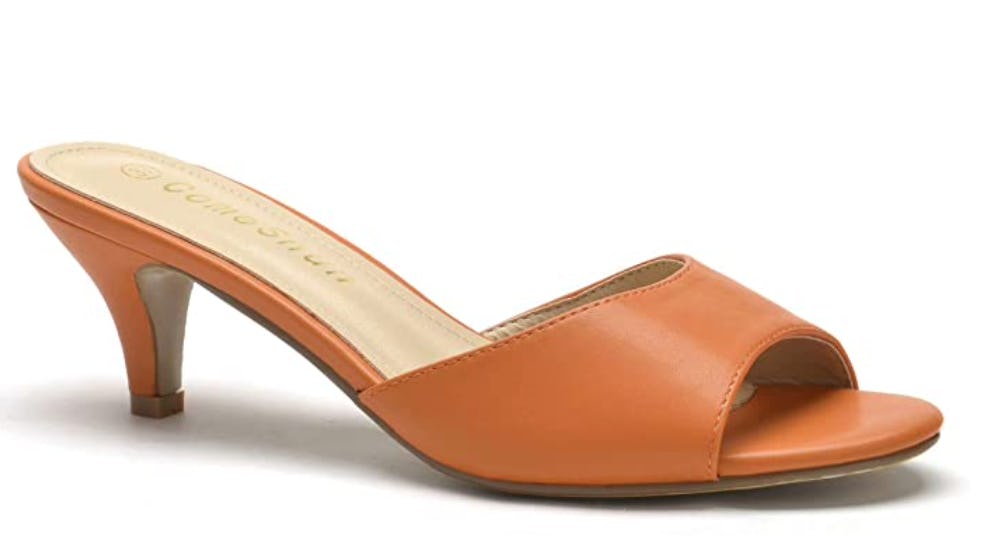 ComeShun Low Kitten Heel