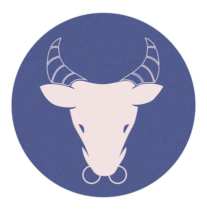 Taurus zodiac sign illustration