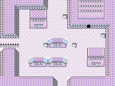 Lavender Town from 'Pokémon Red and Blue'