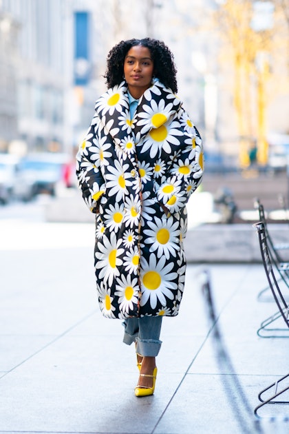 Nail the dress & trainer comboDitsy floral dresses as seen on the streets