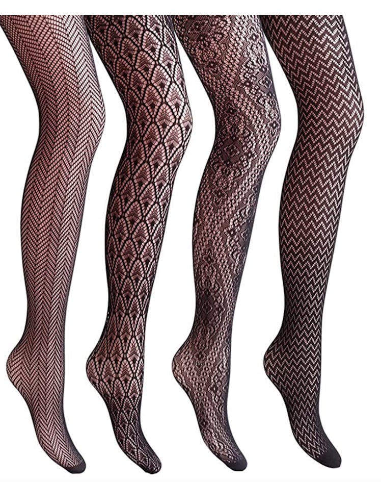 VERO MONTE Women Patterned Fishnets Tights