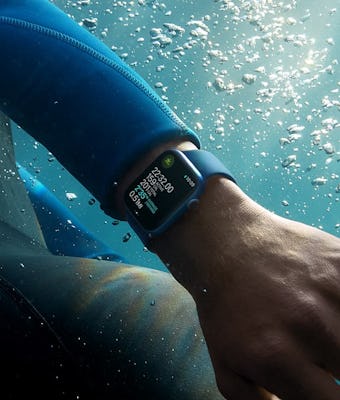 Apple Watch Series 7 is water resistant up to 50 meters for up to 30 minutes.