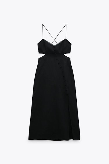 Zara Cutout Midi Dress