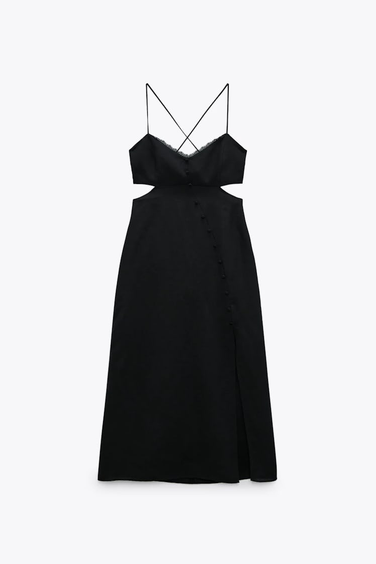 Zara Cutout Midi Dress