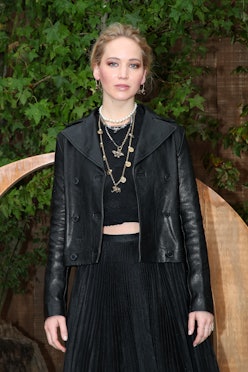 Actress Jennifer Lawrence attends the Christian Dior Womenswear Spring/Summer 2020 show as part of P...